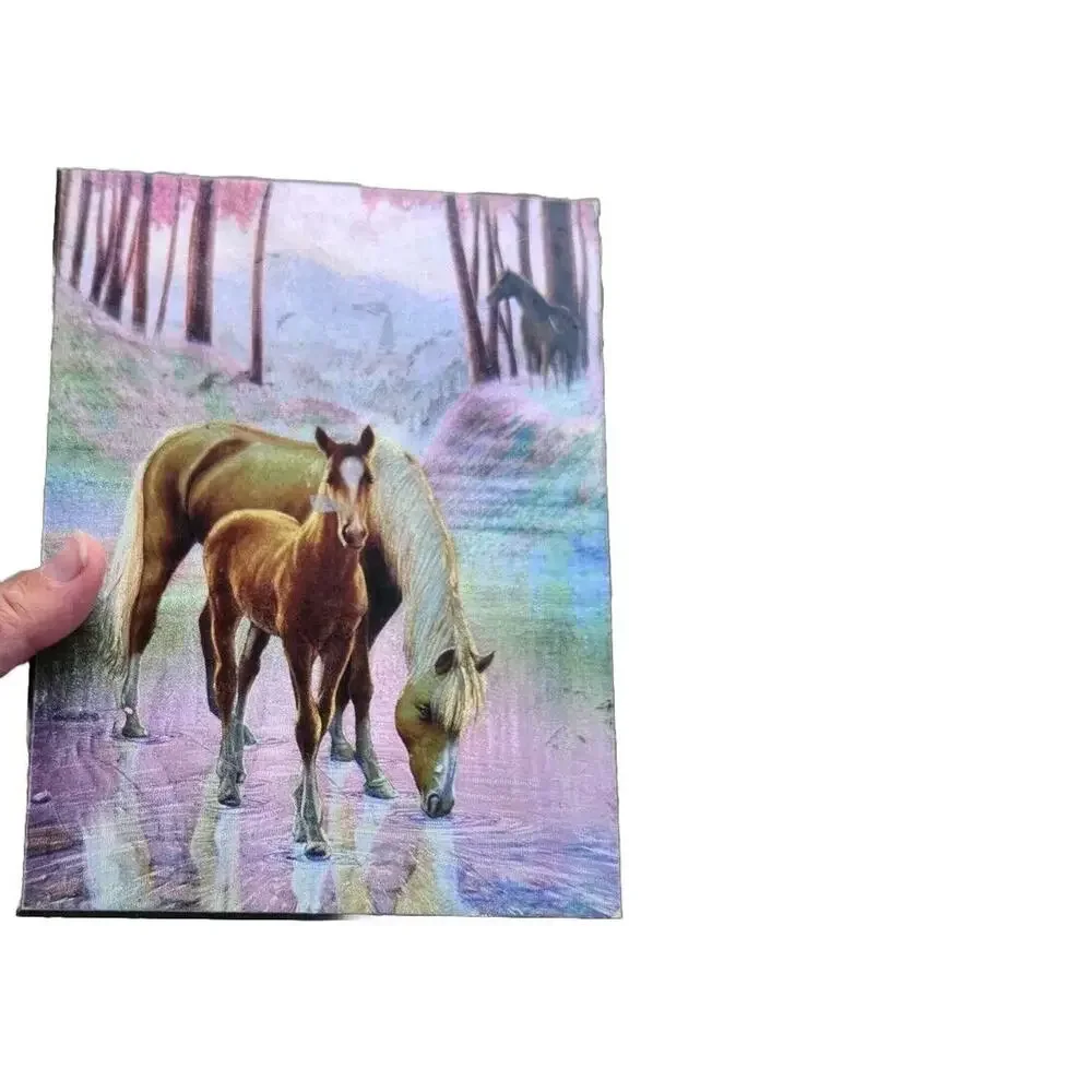 Vintage HORSE JEWELRY BOX